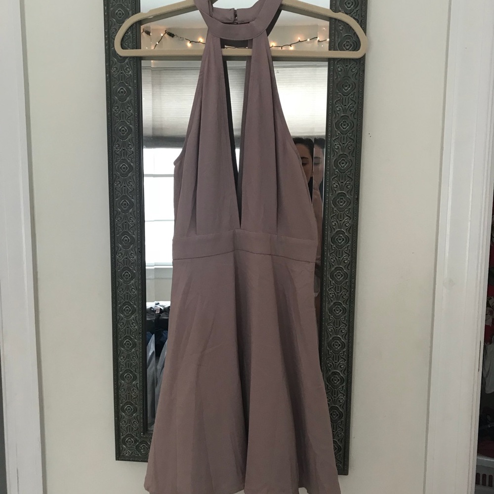 Tan dress